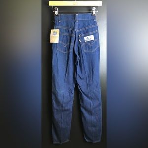 New Vintage LEVI’S PlowBoy Denim Jeans High Rise Waisted Deadstock Junior Mom
